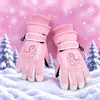 Guantes de invierno para niños de 3 a 17 años, gruesos, resistentes al frío, impermeables, a prueba de viento, antideslizantes, cálidos, para esquí y nieve.