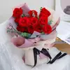 Papel de color puro estilo coreano de 8 milímetros de grosor, papel Ouya, papel de regalo floral impermeable, materiales de embalaje para floristerías