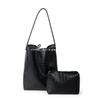 Bolsa Saco Fashion de Couro RPET Bolsa de Axila Pu Japonesa e Coreana Bolsa Quadrada Pequena de Couro RPET Vintage Fábrica Personalizada