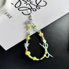 Cadena de Teléfono Móvil Casera Cadena de Teléfono Móvil Verano Ins Linda de Cuentas Fresca Correa de Mano DIY Cadena Colgante para Cámara Ccd Cadena