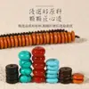 Cuentas Espaciadoras Redondas de Hueso de Oliva Cuenta Cuenta Cuenta Hecho a Mano DIY Pulsera Espaciador con Cuentas Accesorios de Joyería