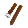 Adequado para Tira de Relógio de Couro Cera de Óleo Retrô Italiano Pina Fat Sea Couro de Bezerro de Primeira Camada Pulseira de Couro Genuíno 22mm Masculino