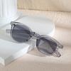 Óculos de Sol Novos 2024 com Armação Tartaruga Feminino Retro Ins High-end Personalizado Protetor Solar Óculos de Sol Anti-UV