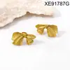 Brincos de Pérola com Laço Estilo Retrô Francês, Luxo Leve, Exquisitos e Versáteis Brincos de Aço Titânio para Mulheres, Brincos de Pérola