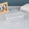 Caja de almacenamiento transparente de gran capacidad para papelería, estuche para lápices, caja para lápices de colores, caja para crayones infantiles, bolsa para lápices de dibujo y boceto