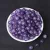 Cuentas Sueltas de Vidrio de Cristal Natural Hechas a Mano Accesorios de Joyería Semi-acabados Adornos Múltiples Estilos Cuentas Redondas de Cristal Al por Mayor
