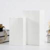 Bolsa de Papel Kraft Blanca, Bolsa de Papel Kraft con Fondo Cuadrado, Bolsa para Empaque de Alimentos para Hornear Pan, Bolsa de Compras de Papel Kraft Blanca para Llevar
