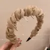 2026 Nova Incrível Faixa de Cabeça Alta com Crânio para Lavar o Rosto com Dentes Exquisite Presilha de Cabelo de Luxo Leve Prendedor de Cabelo de Alta Qualidade