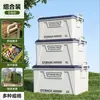 Caixa de Armazenamento Caixa de Armazenamento de Grande Capacidade Doméstico Lanche Brinquedo Roupas Organizador Caixa Dormitório com Tampa Alça Caixa de Plástico