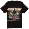 Camisetas de Algodão Estampadas Periféricas de Star Wars para Homens e Mulheres, Modelagem Solta para Uso no Verão no Cotidiano nos EUA