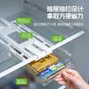 Yimei Tablero Divisor Interior Telescópico Colgante para Refrigerador Doméstico con Broche Caja de Almacenamiento Tipo Cajón Divisor Rejillas Gratis
