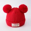 Toucas de Inverno para Bebês Recém-Nascidos para Meninos e Meninas, Toucas de Lã, Toucas de Tricô, Forro de Algodão, Toucas Quentes e Espessas