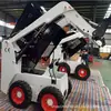 Pá-carregadeira compacta de fazenda, Estrutura compacta, Baixa taxa de falha, Mini carregadeira multifuncional tudo-em-um