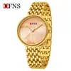 Reloj de Moda para Mujer Ofns Es Simple, Delgado, de Alta Gama, Resistente al Agua, Reloj de Lujo Accesible, Elegante, Reloj de Cuarzo con Nácar Multicolor