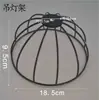 Estrutura para Abajur DIY Tecelagem com Corda Artesanal Arte em Corda Abajur Suporte de Lâmpada Luminária de Mesa Redonda Quadrada Metal Ferro Estrutura Acessórios