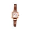 Reloj Coreano Simple y de Moda Estilo Ins Cubo de Azúcar Pequeño Estilo Estudiante Femenino Estilo Preppy Literario Esfera Pequeña Correa Delgada