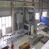 Fornecer máquina de jateamento por granalhagem passante cilindro desengraxe máquina de jateamento por granalhagem passante parede externa de tubo de aço máquina de jateamento por granalhagem passante