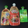 Bolsa con Pico Auto-Soportante Personalizada, Bolsa de Papel de Aluminio Auto-Soportante con Forma Especial y Pico, Empaque de Grado Alimenticio, Bolsa para Sopa para Llevar, Yogur y Salsa Picante