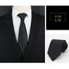 Nuevos Lazos de Hombre 2025 Cosidos a Mano Poliéster En Stock Multicolor Casual de Negocios Forma de Flecha Lazos Formales 7 cm