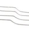 Zhongxing Acero Titanio Antidesvanecimiento Cadena Plana Forma O Pulsera Hecha a Mano DIY Cadena de Extensión para Collar Accesorios de Joyería con Borla Venta al por Mayor
