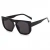 Gafas de sol para mujer de estilo nuevo europeo y americano con montura grande, de venta popular en internet transfronteriza, protección solar, bloqueo UV, gafas de sol unisex