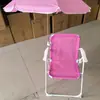 Cadeira Dobrável Infantil para Exterior com Guarda-Sol Mais Vendida da Amazon, Cadeira de Camping Portátil, Banquinho Pequeno, Banco Dobrável, Cadeira com Guarda-Sol