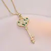 Colar para Mulheres, Moda Transfronteiriça, Design de Nicho de Coração, Elegante Versátil, Pingente Simples e Versátil, Colar de Corrente para Clavícula para Mulheres