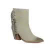 Botas Martin de tamanho grande para comércio exterior, botas femininas de bico fino de corte baixo para outono e inverno, botas versáteis de cor sólida, sem cadarço, leves, com salto ultralongo