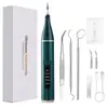 Novo Limpador de Dentes Ultrassônico Doméstico Elétrico para Limpeza Dental Remover Tártaro Dental Portátil de Mão
