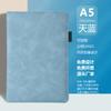 Caderno Estilo Casual A5 Couro Macio de Alta Qualidade Bloco de Notas de Escritório Caderno Personalizável Empresarial Conjunto Caixa de Presente