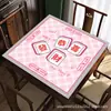 Nuevo tapete para mesa de mahjong estilo antiguo, antideslizante y resistente al desgaste, silencioso y reductor de ruido, fácil de mantener, tapete de entretenimiento para sala de estar, Amazon