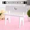 Decoración del Hogar Colgante Muñeca Decoración Silla Pequeña Taburete Pequeño Artesanías de Resina Adornos Silla Elegante