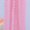 Cuentas Sueltas de Cristal de Imitación de Jade, Cuentas Redondas, Cuentas en Hilo, Cuentas Espaciadoras para Pulsera, Accesorios para Joyería DIY al Por Mayor, Múltiples Colores Disponibles