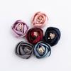 Materiales para Joyería DIY Hecho a Mano Tela Importada de Corea Flor Rosa Lazo Accesorios para el Cabello Flor de Camelia Capullo
