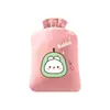Bolsa de água quente enchimento de água espessada à prova de explosão garrafa de água quente enchimento de água fofa compressa quente estômago cobertor quente ninho pelúcia aquecedor de mãos artefato