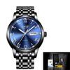 Reloj para hombre LIGE 9846 reloj de cuarzo de moda deportiva de ocio para múltiples negocios reloj una generación de cabello
