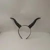 Directamente del fabricante: Diadema de Cuernos de Cabra Diabólica y Cuernos de Toro, Accesorio para la Cabeza de Disfraz de Fiesta de Cosplay Oscuro de Halloween