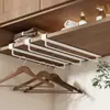 Prateleira de Pendurar Sob o Armário Artefato Gancho Sem Furo Prateleira de Armazenamento Multifuncional para Cozinha Interior da Porta do Armário Prateleira de Armazenamento