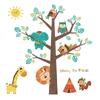 Amazon Comercio Exterior Caliente Venta Elefante Nubes Estrellas Pegatinas de Pared Autoadhesivas ins Decorativas PVC Niños Dibujos Animados Graffiti Pegatina