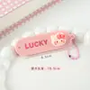Peine Plegable de Gatito Lindo de Dibujos Animados Rosa Peine Alisador de Flecos para Niña Peine Portátil para el Cabello Peine Pequeño de Plástico Venta al por Mayor