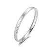 Pulsera de Plata Pura 9999 Estilo Chino Nuevo Tallada Moneda Sólida Cerrada Moda Dinero Múltiple Pulsera de Plata para Mujer