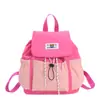 Mochila de Viagem e Estudo para Alunos do Ensino Fundamental, Mochila com Cordão Colorida Estilo Coreano para Meninos e Meninas, Nova Mochila Infantil Tendência 2026