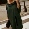 Cross-border 2023 Comércio Exterior Moda Feminina Esportes Zíper Jaqueta de Lã Com Capuz Hoodie Feminino