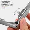 Acero Inoxidable Herramienta Cortaúñas para Casa y Coche Plegable Cortaúñas de Manicura Moldeado a Presión Cortaúñas Set de Manicura