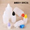 Botella de Vidrio con Gotero Botella Vacía Plástico Líquido Botella Vacía Aceite para Vapear Tinta de Impresión Botella para Llenar Agua