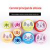 Carretel de silicone grande e pequeno 7cm bobina de enrolamento do eixo principal bobina principal acessórios de pesca atacado