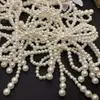 Ramo de Lazo de Perlas, Cadena de Perlas, Empaque para Flores, Materiales de Decoración con Perlas, Arte Floral, Suministros para Floristería, Repostería