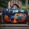 2026 Nova Bolsa de Viagem Casual Fashion Estampada Transfronteiriça para Curta Distância Bolsa Multifuncional Esportiva para Fitness