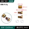 Clavos Publicitarios de Doble Cabeza de Acero Inoxidable Tornillos Acrílicos Soporte Tornillos Publicitarios Soportes Ajustables para Copas de Vino Estante de Doble Capa Clavos