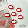 Maçã Cachorrinho Liga Esmalte Gato Fofo e Cachorro Contas Soltas Artesanal DIY Materiais Acessórios Colar Pulseira